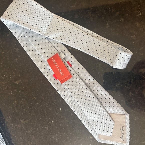 NWT 🇮🇹 designer Tino Cosma Designer Silk Tie - Picture 7 of 11